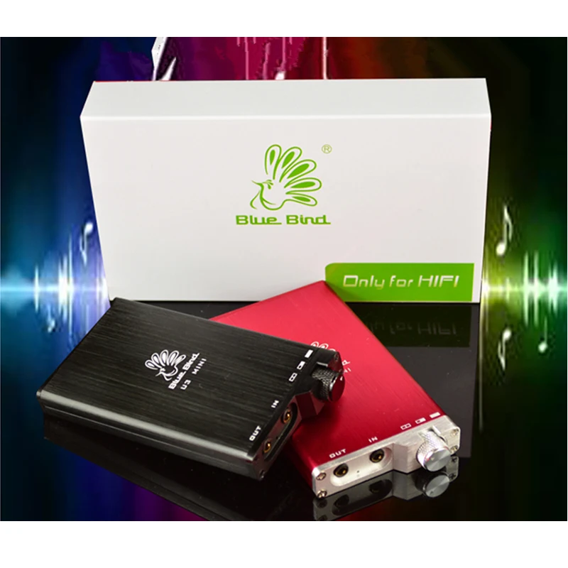 

BlueBird U3 MINI Original Portable Headphone Amplifier CLASS A HIFI With OPA2604 OP-Amp Micro USB Port High Current Low Noise