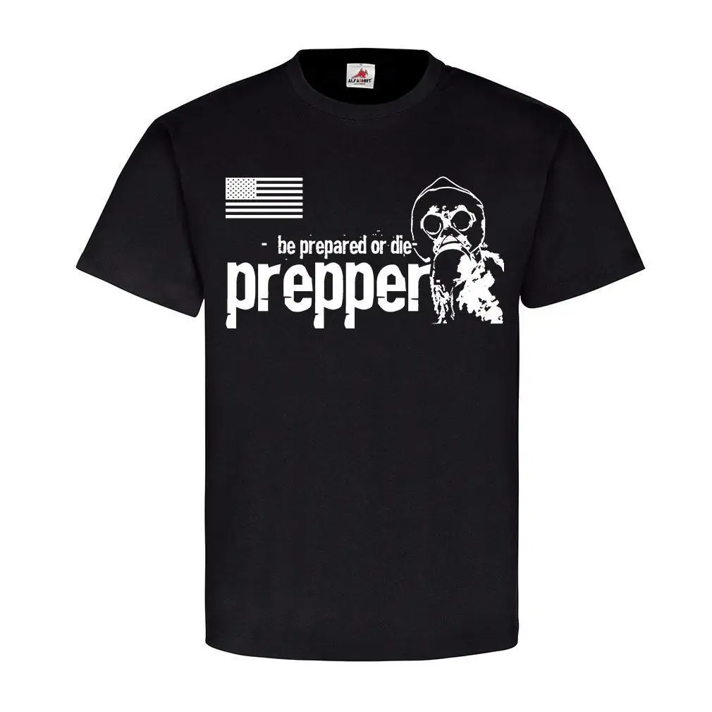 US Prepper Survival Katastrophe Notfall Überleben be prepared T-Shirt #19551 