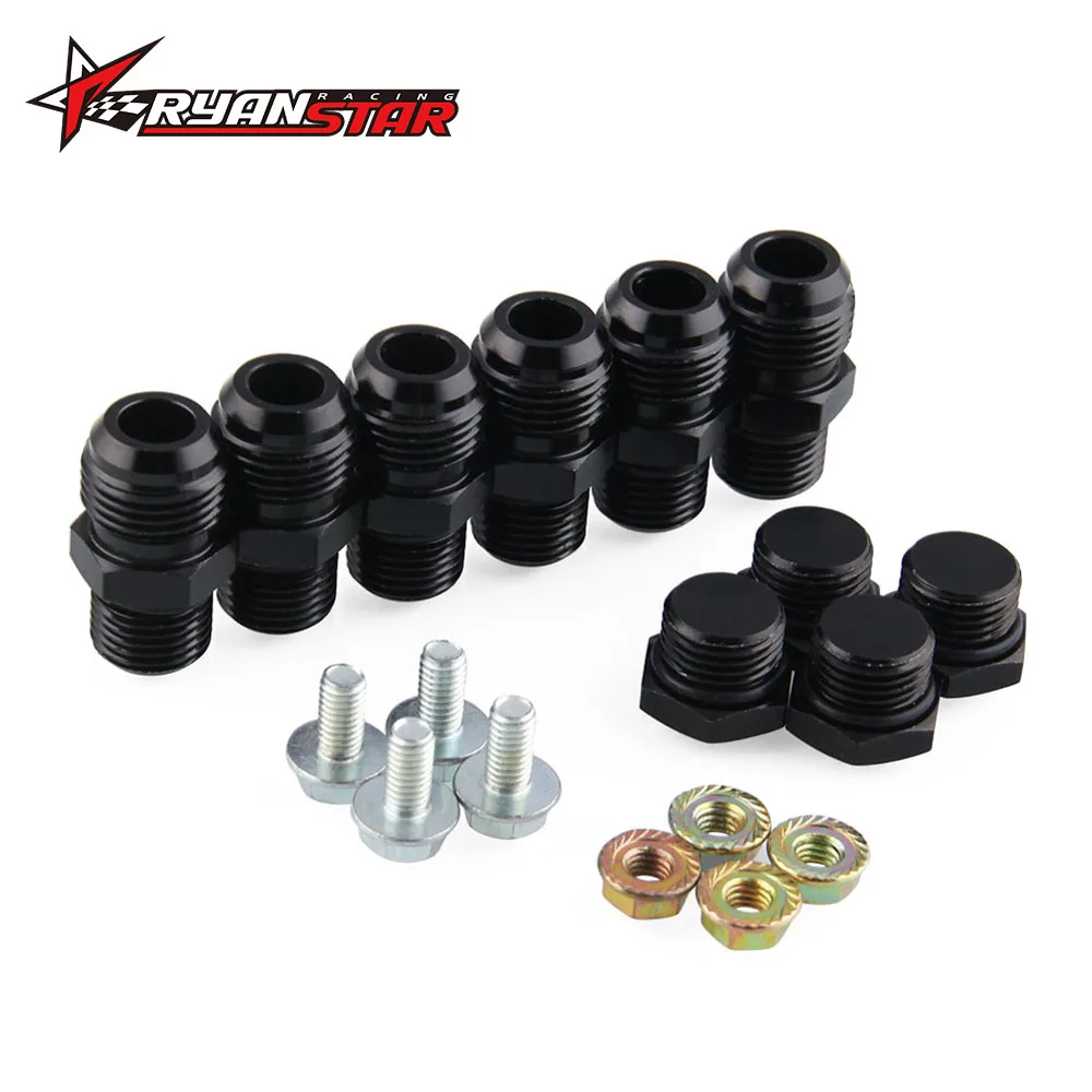 Aluminum AN8 to M16*1.5 Straight Adapter Male Kit for Oil Catch Can/Oil Cooler/Auto Hose Fit OCC035-Z-AN8 | Автомобили и