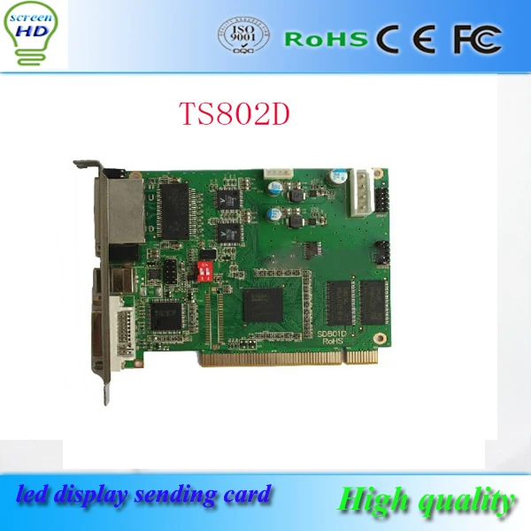led card ts 802 linsn sending card for full color led display panels and modulesin LED Displays