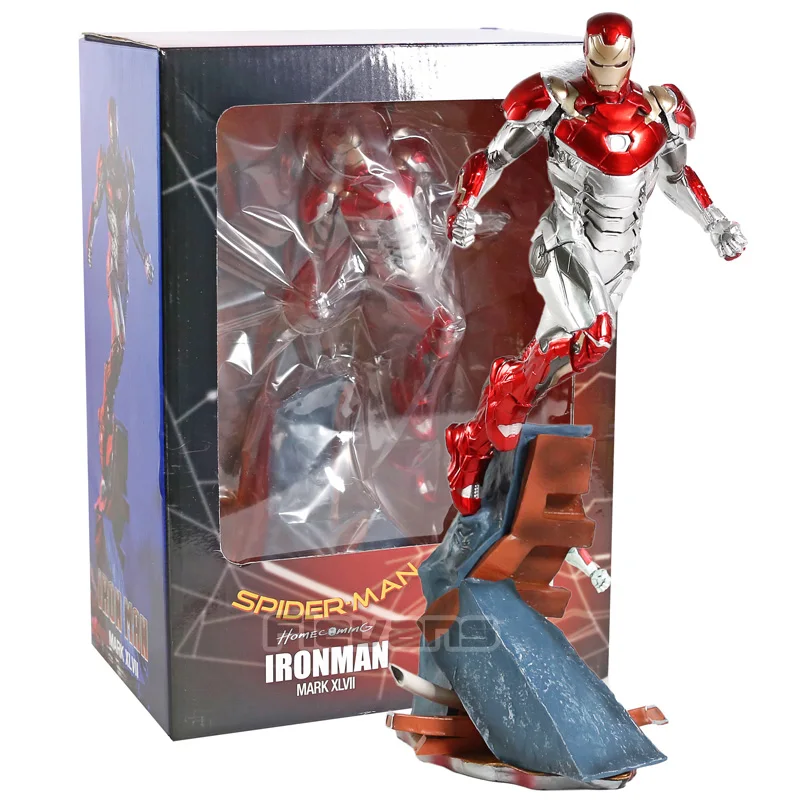

Iron Studios Spider Man Homecoming Iron Man Mark XLVII MK 47 1/10 Scale PVC Figure Collectible Model Toy