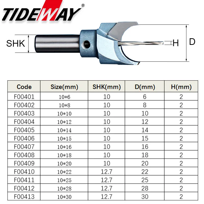 Tideway профессиональные твердосплавные бусинки биты каретки деревянные бусины ручные инструменты пагода сверла бусинки инструменты фрезы аксессуары