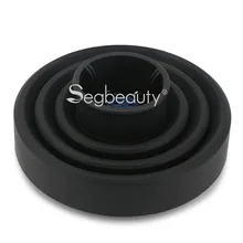 Дорожный диффузор для фена силикон для волос болт насадка для фена для сухих волос Сияющий Хизер мягкие волосы переносной_ черный