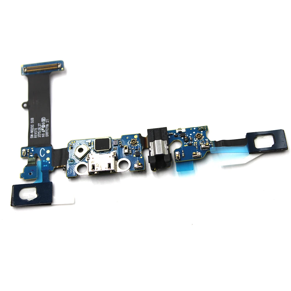 5pcs Lot New Charger Port USB Dock Connector Flex Cable For iPhone 6S Plus 5 5 Headphone Jack Mic Flex Ribbon Repair Parts