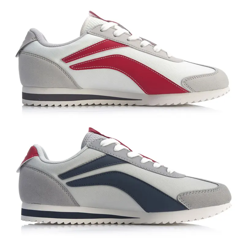 Мужские повседневные кроссовки Li Ning Классические Легкие в стиле ретро с