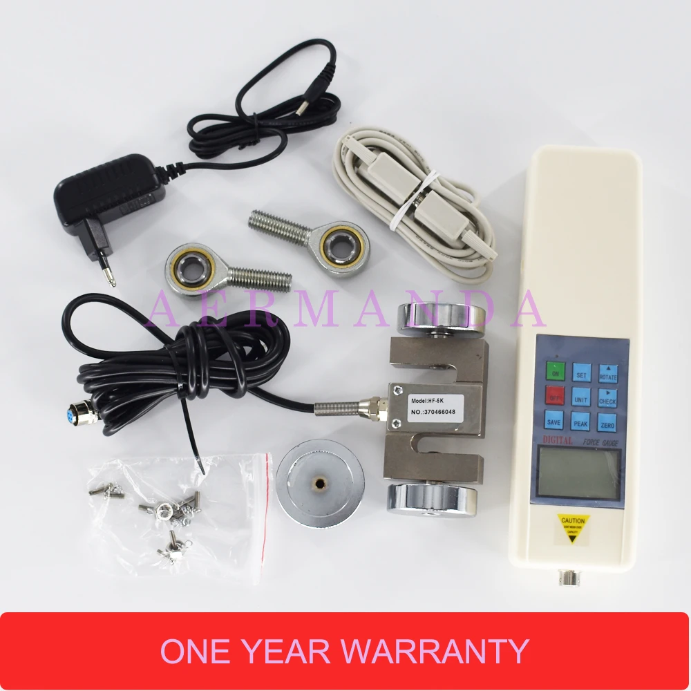 5000N Handheld Force Gage Tools And Equipment HF 5K Force Gauge