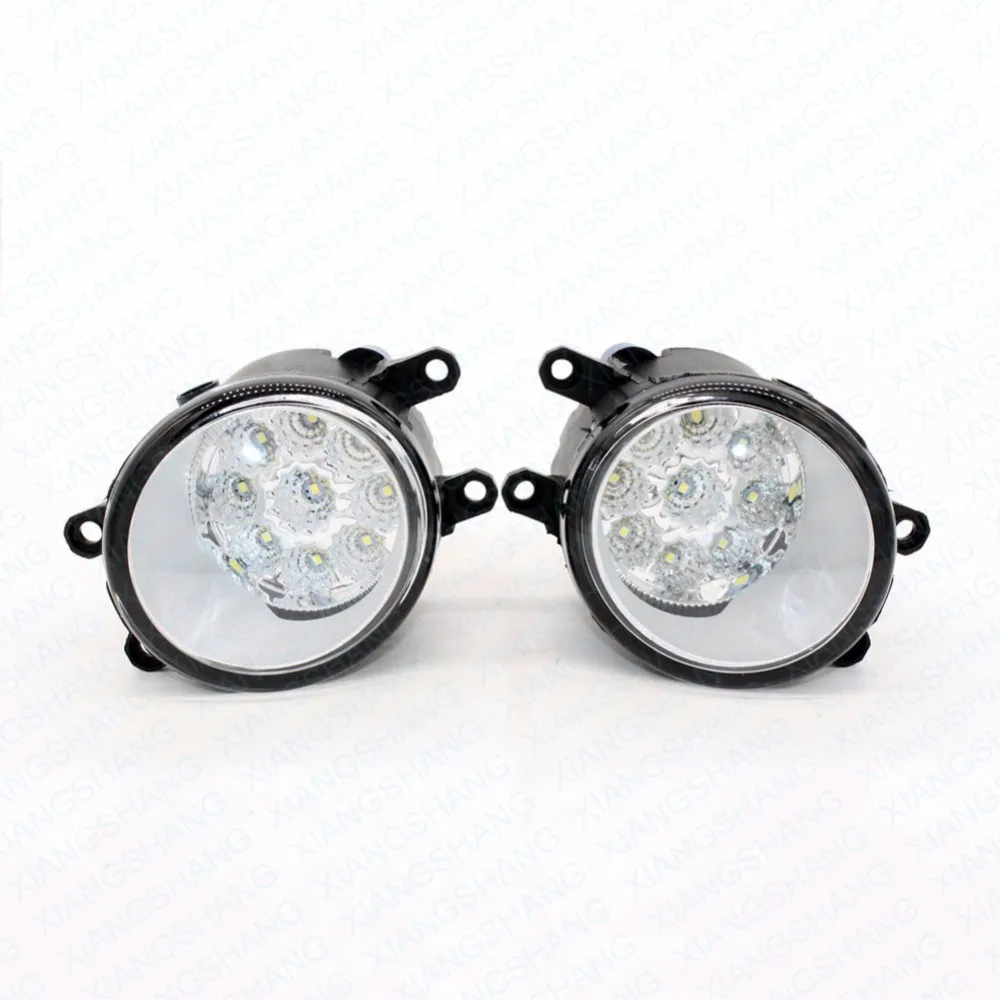 

LED Front Fog Lights For TOYOTA AURIS NRE15 ZZE15 ADE15 Car Styling Round Bumper High Brightness DRL Day Driving Bulb Fog Lamps
