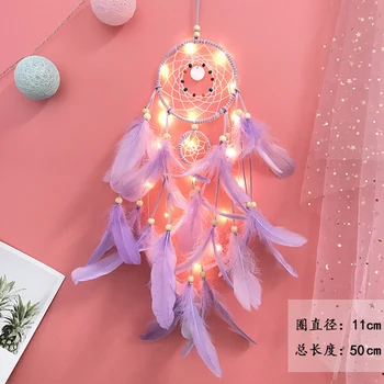 

New Fashion Girl Gifts Heart Dream-catcher Hanging Ornaments Bells Room Decoration Creative Birthday Creative Gifts Decorations
