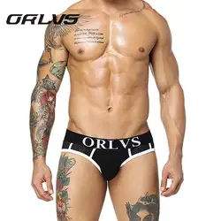 ORLVS сетки мягкие Для мужчин нижнее белье шорты хлопок Sexy Для мужчин трусы Гей Обувь с дышащей сеткой 4 цвета трусы мешочек
