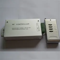 12-24 В, 12А LED RGB RFController, 4 ключей светодиодный контроллер, РФ регулятор Используется для LED RGB полосы