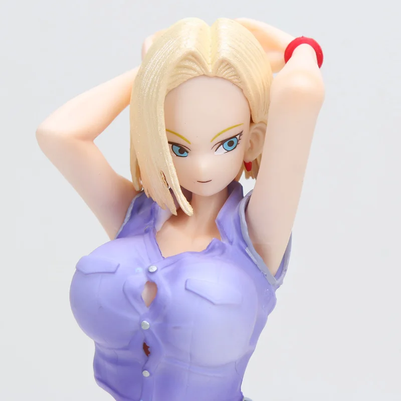 Dragon Ball Z 18 lapis Lazuli ПВХ фигурка Новая игрушки анимационная коллекция горячая