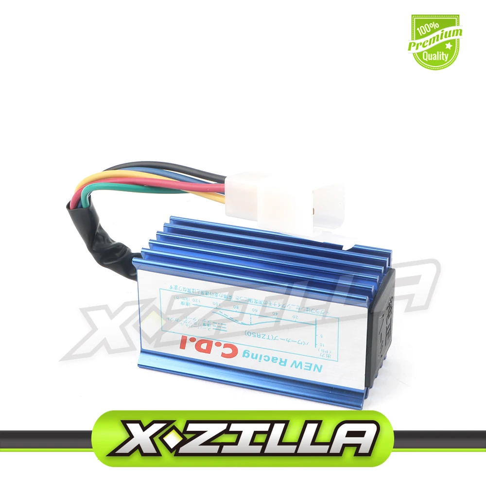 Xzilla HP 5-Pin CDI Коробка для картинга ATV питбайка 50cc 70cc 90cc 110cc 125cc аксессуары мотоциклов