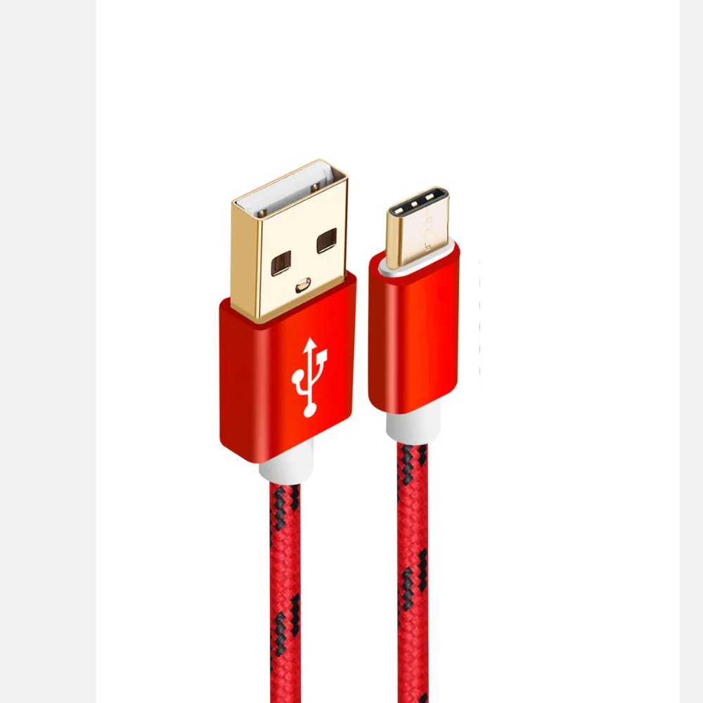 

1m Nylon braid USB Type C cable Adapters,Metal USB Type-c cable,fast charging max 2.1A current USB C to USB Cable USB2.0 Adapter