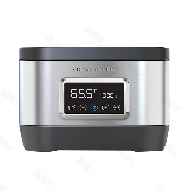 

Vacuum Slow Sous Vide Food Cooker 700W Powerful Low Temperature Slow Cooker Machine LCD Digital Timer Display Stainless Steel