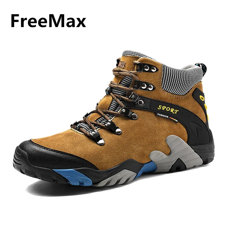 

Men Hiking Shoes Outdoors Anti-skid Breathable Trekking Sneakers Platform Rax Mountain Shoes Men Jogging Male Sapatillas Hombre
