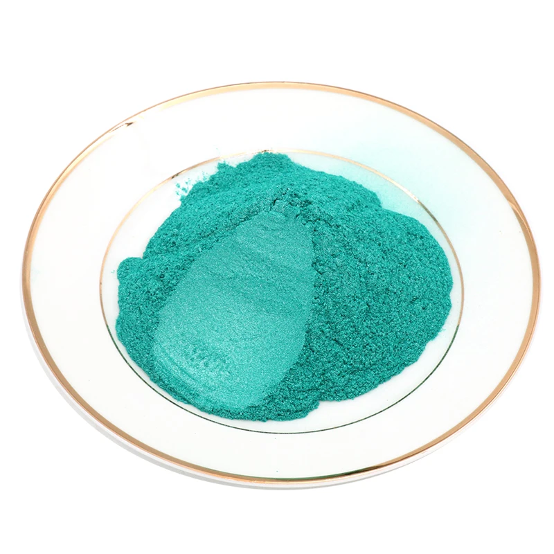 

Green Pearl Pigment Dye Ceramic Powder Paint Coating Automotive Coatings Art Crafts Coloring for Leather 50g Per Pack