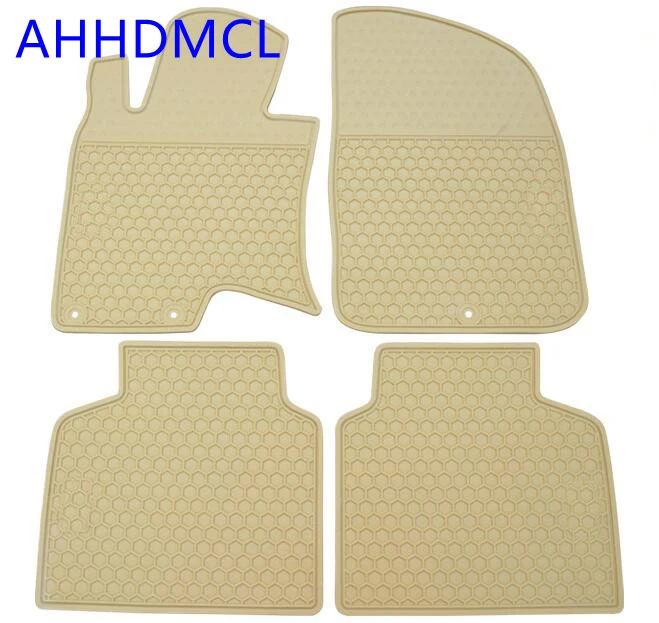 Car Rubber Floor Mats Anti Slip Mat Carpets Feet Pad Custom Fit For Kia
