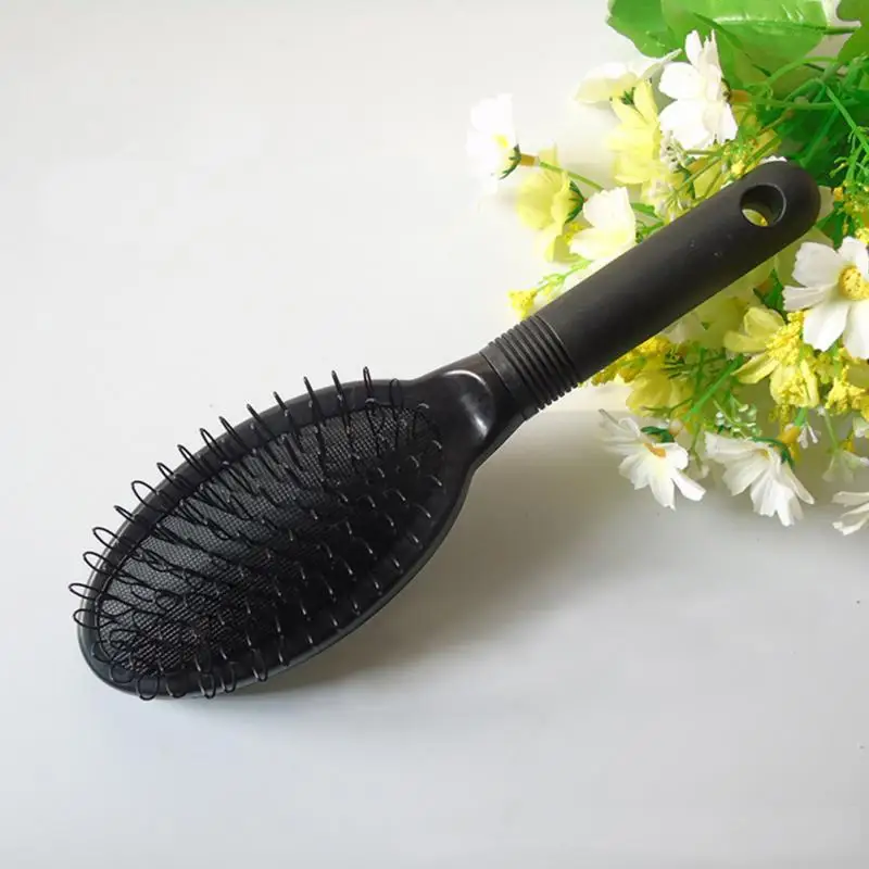 

1Pcs Black Professional Wig Hair Extension Care Loop Pin Comb Salon Styling Hair Brush @