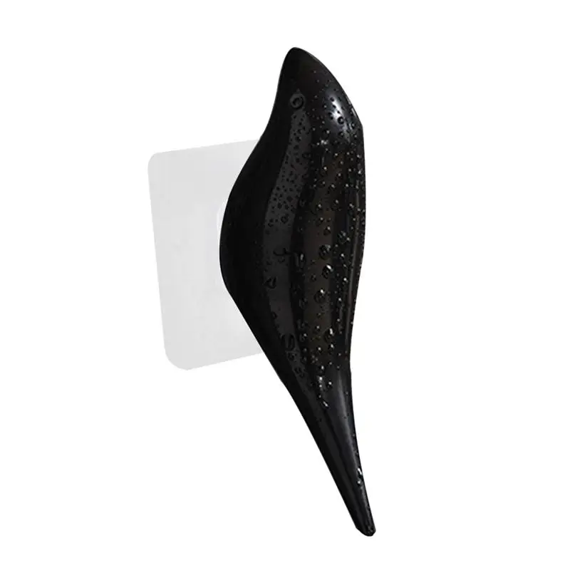 

2pcs No Nail Sticky Wall Birds Coat Adhesive Towel Reusable Hangers Hooks for Bathroom Kitchen Home