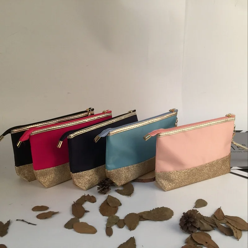 

5 Colors Of Glitter Wristlet Purse DOM862