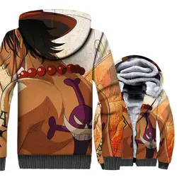 2018 толстовки с 3D принтом в стиле хип-хоп унисекс с капюшоном на молнии Harajuku аниме мужские толстовки уличная цельная Верхняя одежда куртка