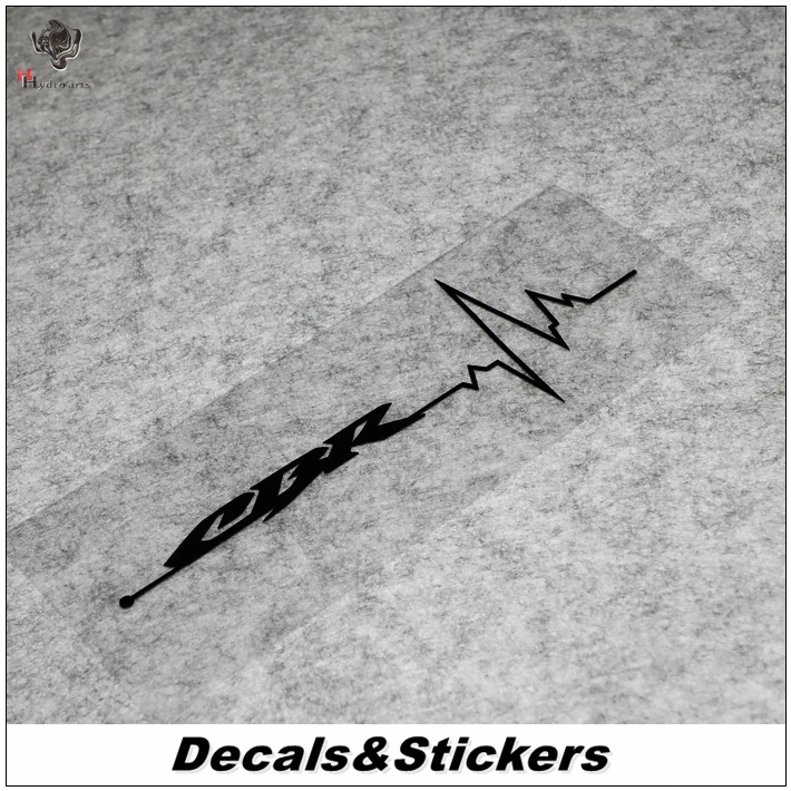 

NO.L328 CBR Electrocardiogram 3M Reflective Modified Stickers Waterproof Decals Car Racing Motorcycle Scratches Cover