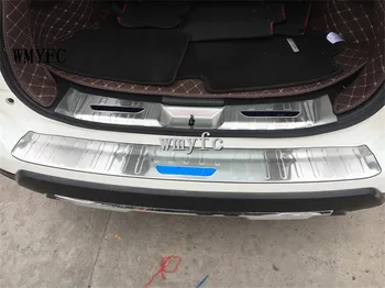 

FOR Nissan X-Trail X Trail 2017 Car Accessories Stainless Steel Rogue Steel Rear Bumper Protector Sill Trunk Guard Cover Trim