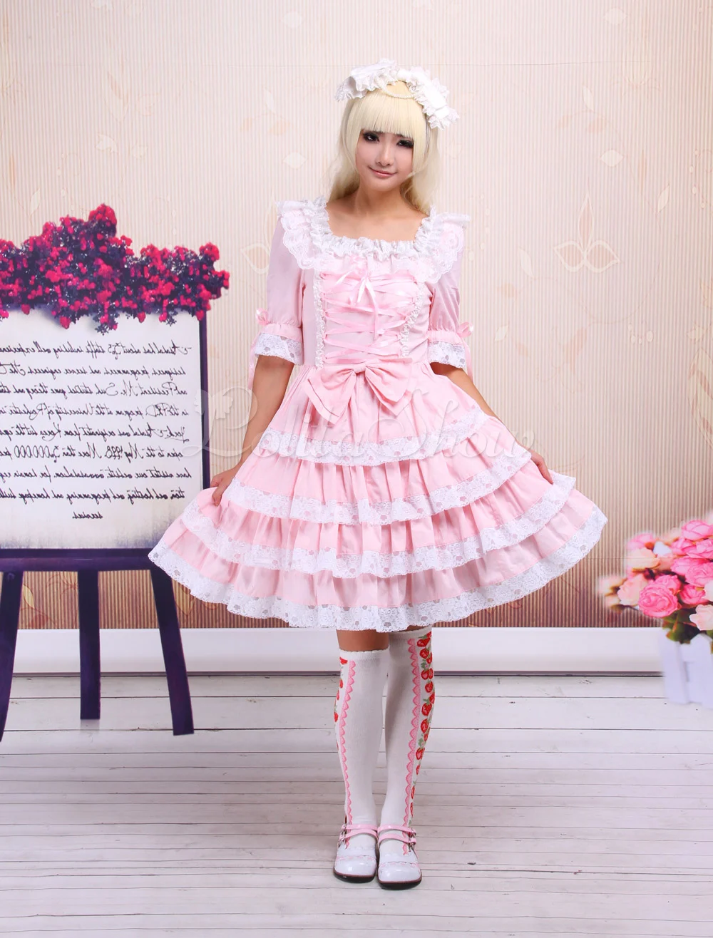 Pink cosplay dress Clearance