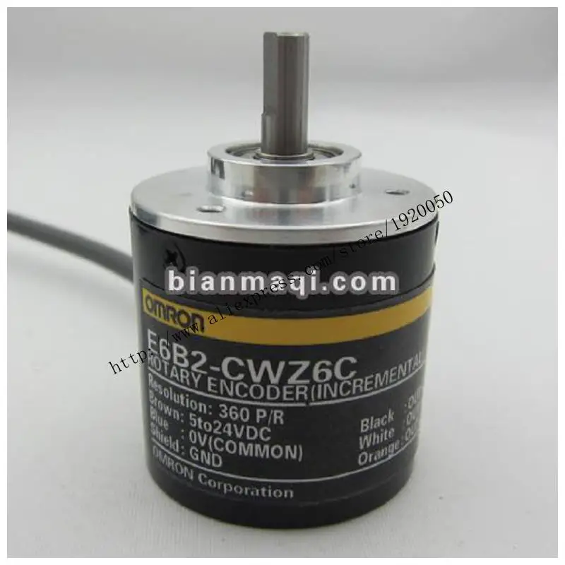 

Supply of E6B2-CWZ6C 360P / R rotary encoder shaft diameter 6mm outer diameter of 40mm