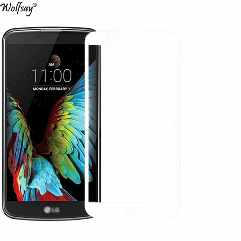 

Wolfsay 1PCS For Glass LG K8 2016 Screen Protector Tempered Glass For LG K8 LTE K350 K350E Anti-Scratch Protective Film 5"