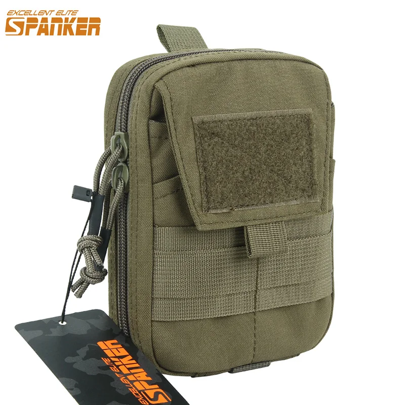 Отличный ELITE SPANKER охотничий однотонный поясной рюкзак с двойной молнией