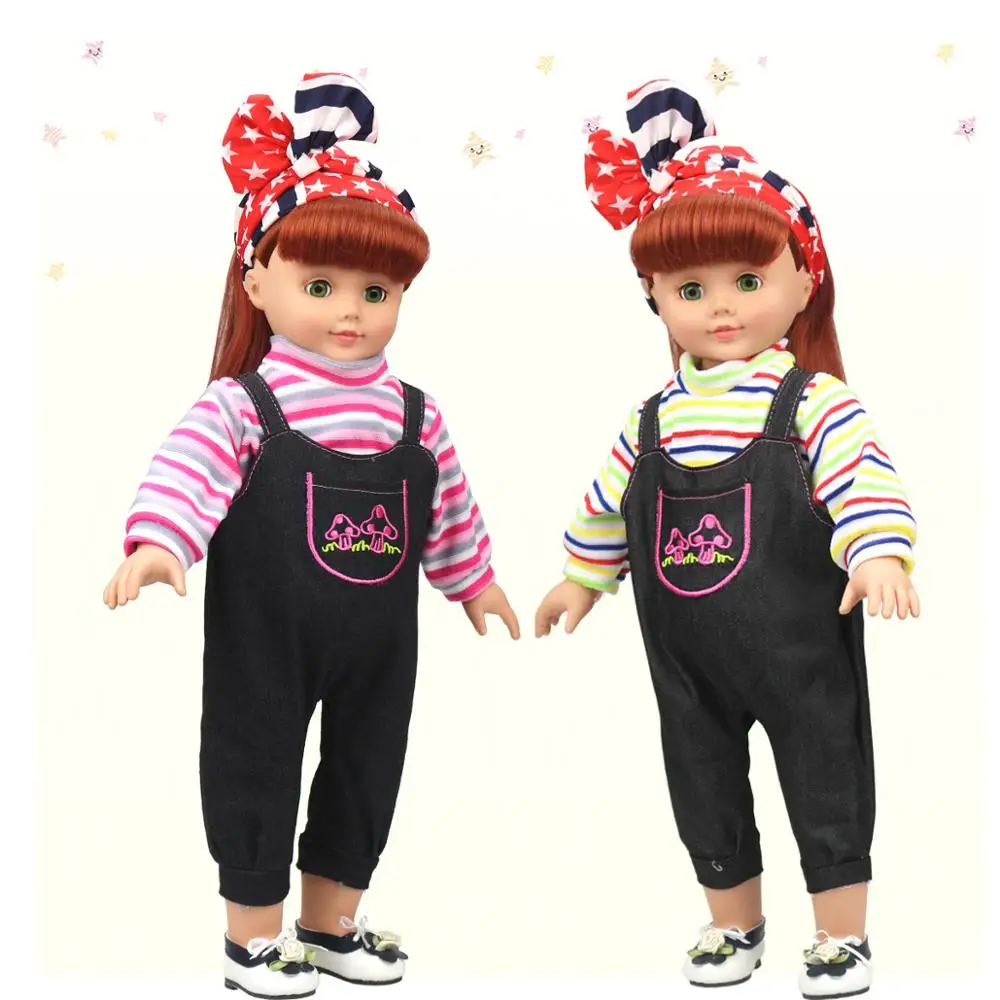 1 set romper suit clothes for 18