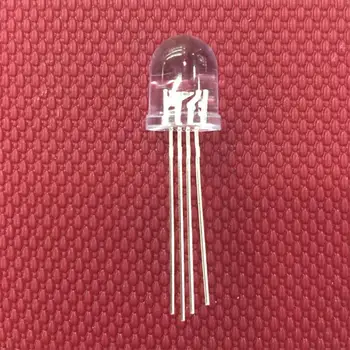 

diameter 10mm LED bead clear white to red green blue and mixed color light 4pins common anode or cathode ,30pcs/lot