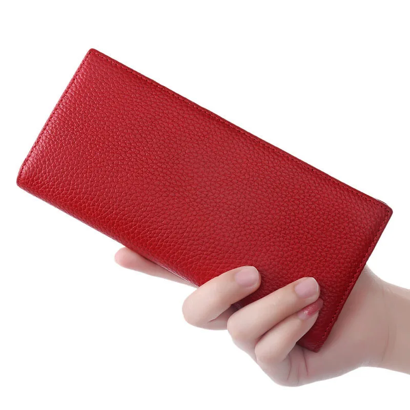 Женские кошельки из натуральной кожи с RFID блокировкой|brand designer purse|brand pursedesigner brand