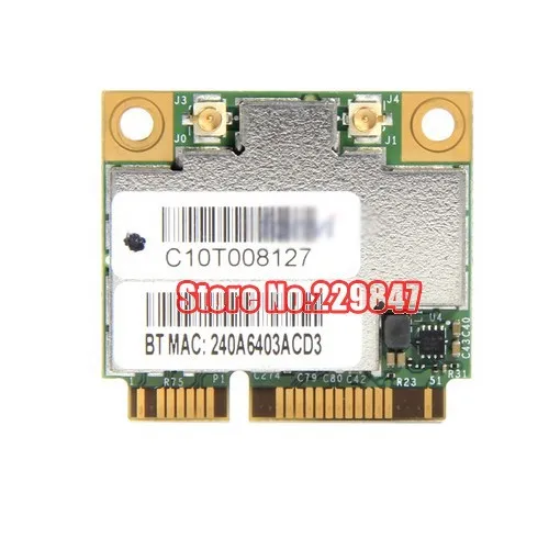Broadcom BCM94352HMB 802.11//ac//867Mbps WLAN BT4.0 Half Mini PCI-E Card