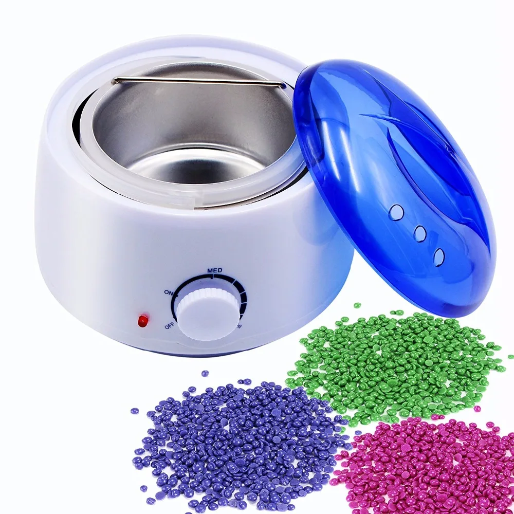Portable Electric Hair Removal Hot Wax Warmer Kit Wax Heater Machine(500cc) +Hard Wax Beans 100g+ Wax Applicator Sticks 2PCS Portable Electric Hair Removal Hot Wax Warmer Kit Wax Heater Machine(500cc) +Hard Wax Beans 100g+ Wax Applicator Sticks 2PCS