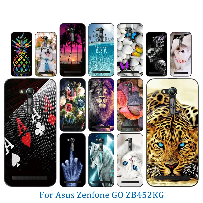 Чехол для Asus ZB450KL Чехлы Marb шаблон Zenfone GO 2nd Gen ZB452KG ASUS_X014D 4 5 дюйма |