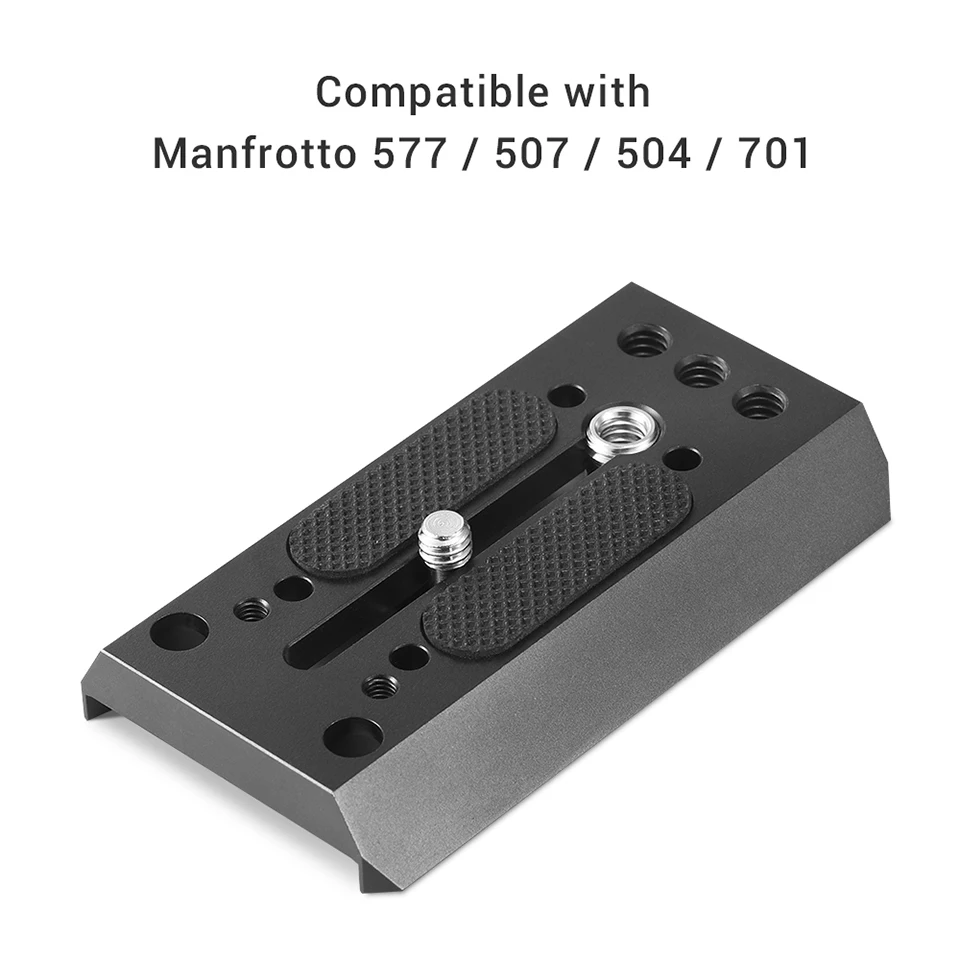 Камера SMALLRIG Quick Dovetail(Manfrotto) для Manfrotto 577501504701 для видеосъемки быстросъемная пластина 1280