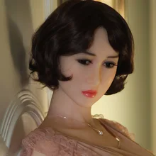 73# Top quality sex doll lifelike head for japanese doll, real sexy dolls silicone head, oral sex products