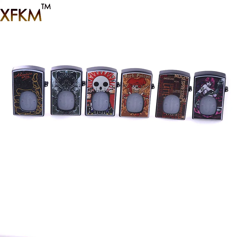 

XFKM Protable 2017 Little beard boy lighter style plastic 20ml 30ml box e liquid needle bottle ABS & PE empty oil dropper bottle