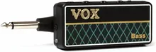 VOX AP2BS amPlug 2 Bass G2 Guitar Headphone Bass Guitar Amplifier with 3 Gain Modes, Speaker Cabinet Emulation, and Aux in Jack