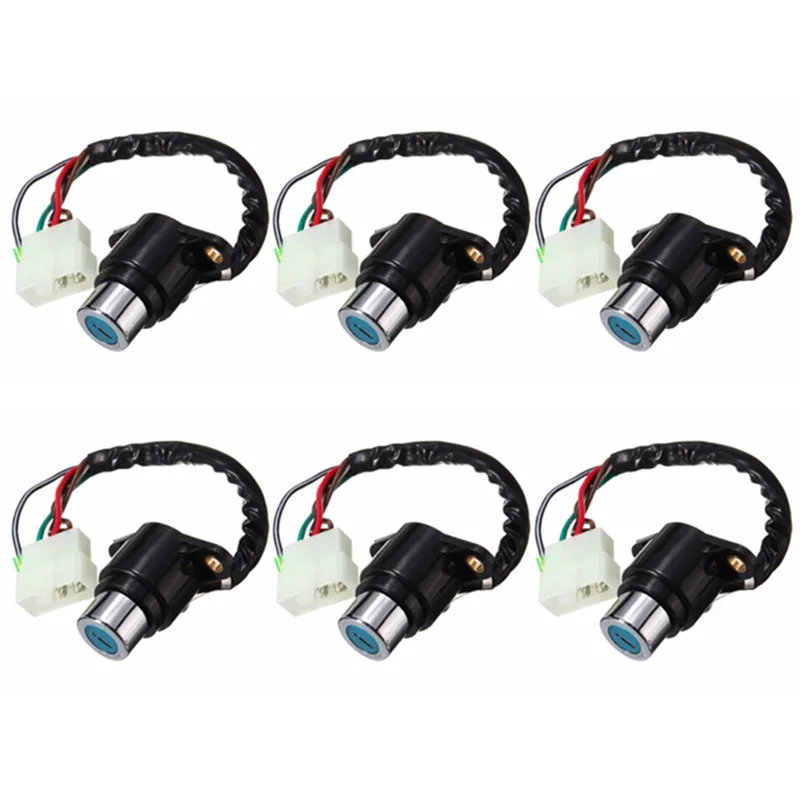 

1pc Motorcycle Ignition Key Switch Lock Craft Assembly Fit For Honda CB400 CB450 CB125 CM400 CM450