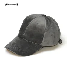 Wearzone 2017 Бархат Бейсбольная Кепка Женщин Простой Черный Snapback Мужская Мода Чистый Шапки Плоские Шляпы Кости Gorras Шляпа