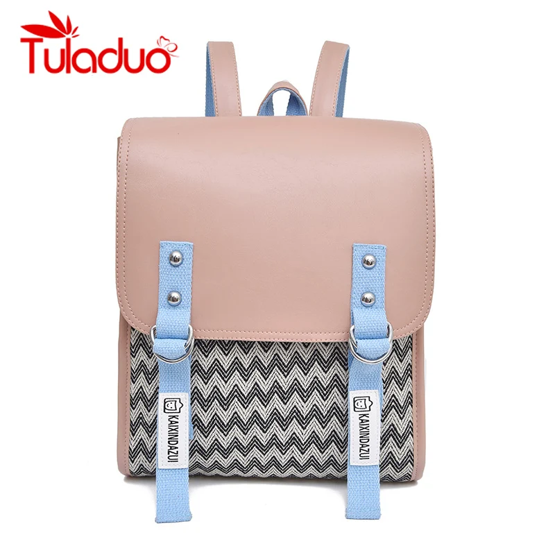 Tuladuo Brand Women Leather Backpack Female Small School Bags for Teenage Girls Travel Rucksack Sac A Dos 2018 Bagpack Mochila Tuladuo Brand Women Leather Backpack Female Small School Bags for Teenage Girls Travel Rucksack Sac A Dos 2018 Bagpack Mochila