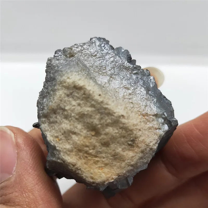 52 г серебро Ангел Аура кварцевые Кластерные образцы титановое покрытие натуральное Гальваническое кварцевое покрытие