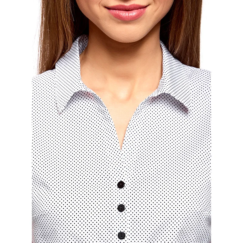 oodji Блузка принтованная из легкой ткани женская 21407022 9 12836|blouses and shirts|shirts blousesblouse