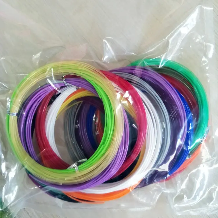 

3D printing pen supplies PLA ABS high temperature 1.75mm 20 colors children 3d painting stereo graffiti pen material