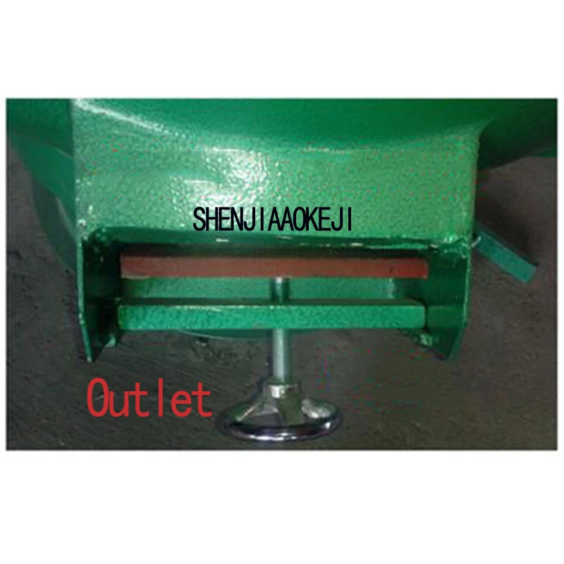 Vibratory polishing grinding machine straight mouth discharge material vibratory polisher machine 220/380V 0.55KW 1PC