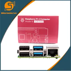 Последние Raspberry Pi 4 Model B с 1/2/4 GB Поддержка 2,4/5,0 ГГц WI-FI Bluetooth 5,0 Бесплатная доставка