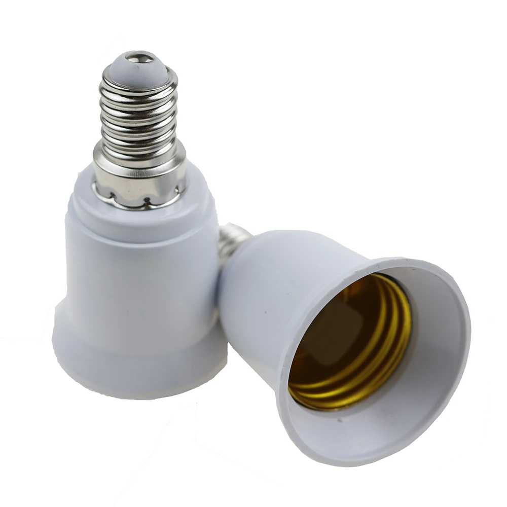 E14 vers E27 Douille de lampe convertisseur adaptateur support pour LED halogène ampoule Edison convertir Vis Douille E14 vers E27 Lampe Socket convertisseur adaptateur Lot de 3 